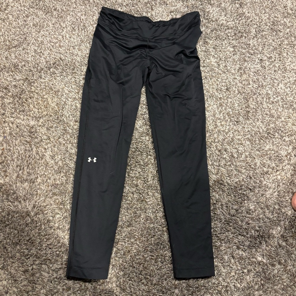 Under Armour Jet Black Athletic Leggings